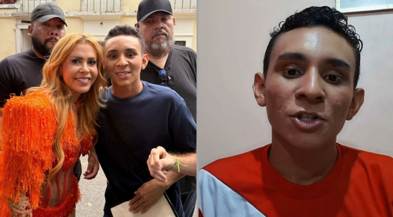 Fã se desculpa após tocar em Joelma durante show: ''Não foi na bunda’’ 