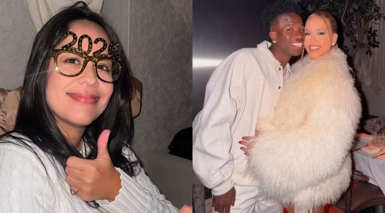 Ex-cunhada de Virginia rebate críticas após réveillon na casa de Vini Jr.