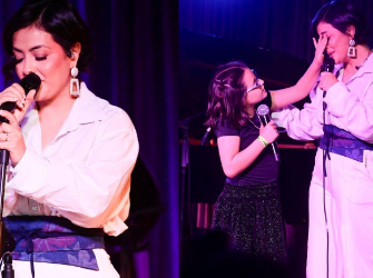 Li Martins, ex-Rouge, se emociona em 1º show após morte do marido