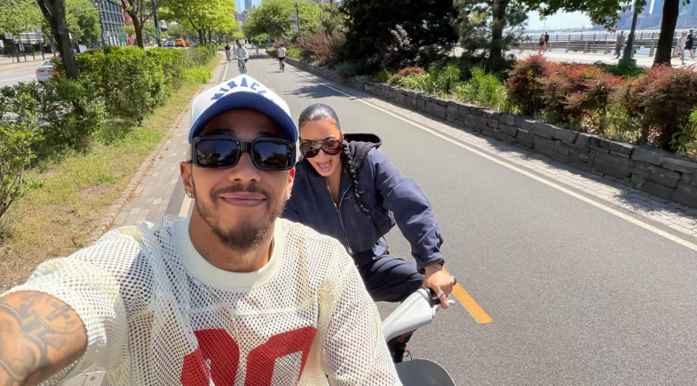 Kim Kardashian assume namoro com Lewis Hamilton pela primeira vez nas redes