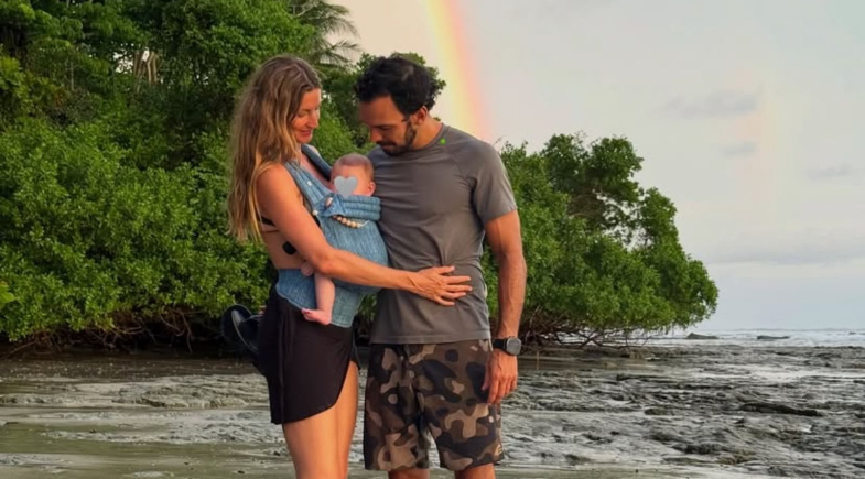 Gisele Bündchen posta foto rara do marido Joaquim Valente e se declara: “É inspirador”