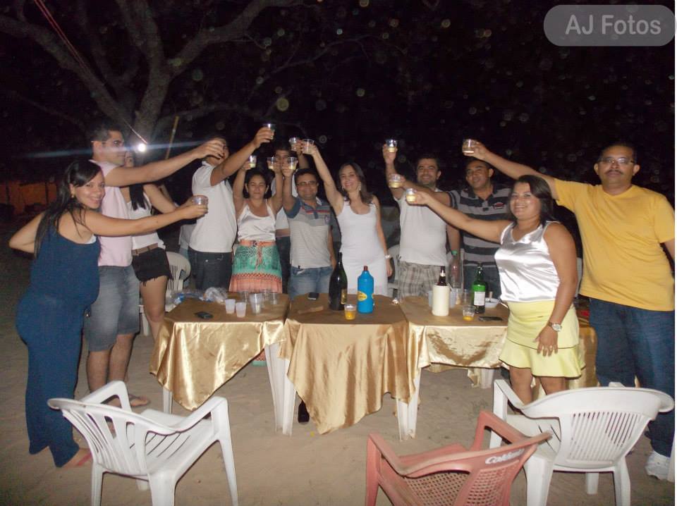Réveillon 2013 com os amigos no Sítio Meu Recanto