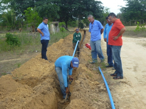 Água encanada chega as famílias da comunidade Pau D´Arco - Imagem 1