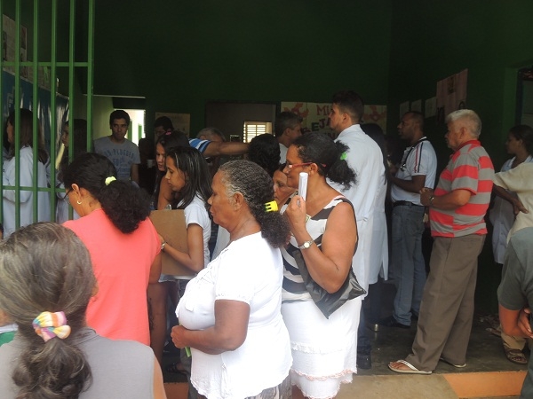                                    Mutirão da saúde atende o povoado Santa Rita - Imagem 4