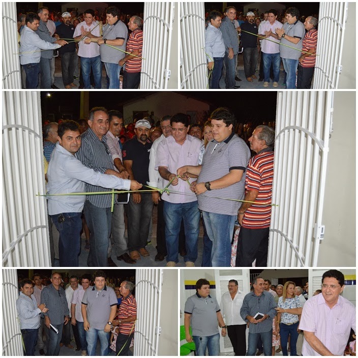 Com a presença de centenas de populares, prefeito Bernildo entrega unidade de saúde ampliada em Buriti dos Lopes