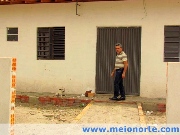 Prefeito Edílson Capote visita obras do Posto de Saúde da localidade Riacho Verde - Imagem 6