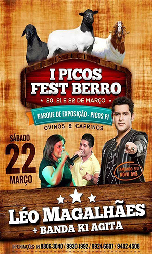 Picos vai ter I Fest Berro no Parque de Exposições em Março