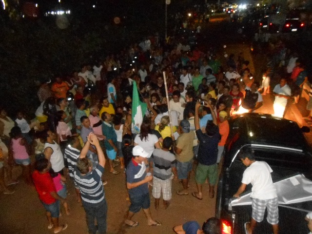 Prefeito de Esperantina é recepcionado por amigos e simpatizantes