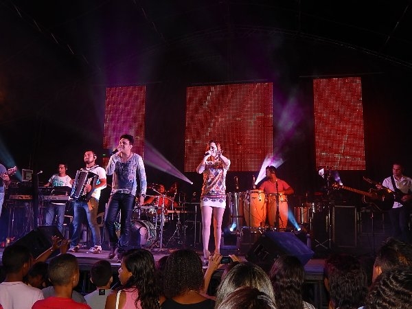 Moleca 100 vergonha fez mega show em Lagoinha  - Imagem 1