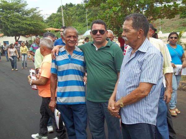 João Vicente cumpre promessa e visita obra em Amarante - Imagem 17