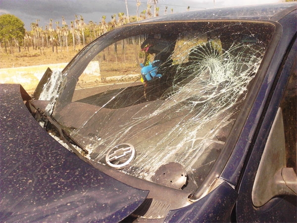Motorista sai ileso de grave acidente após veículo se chocar com ponte em Caxingó - Imagem 3
