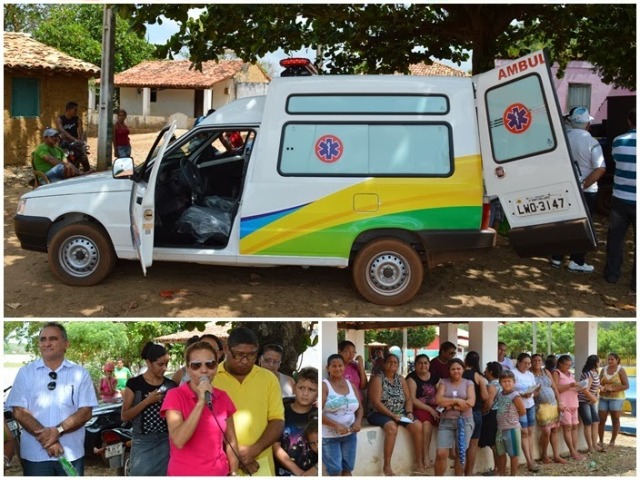 Prefeito Bernildo Val entrega mais uma ambulância para zona rural de Buriti dos Lopes