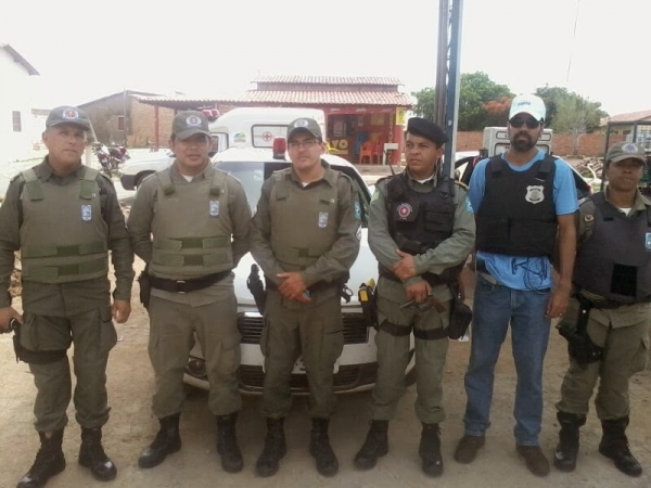 Bandidos tentam assaltar posto de combustível em Caxingó e acabam presos - Imagem 1