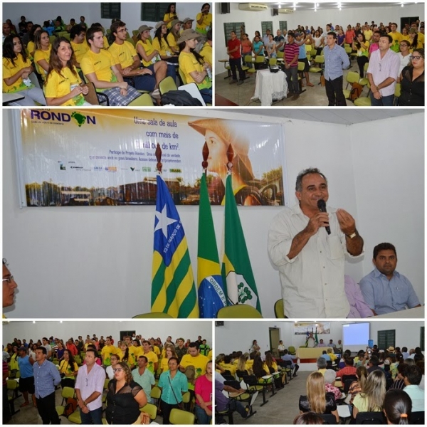 Equipe do Projeto Rondon realizada abertura oficial das atividades em Buriti dos Lopes - Imagem 2