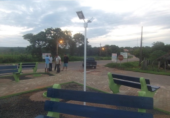 Praça do entroncamento que dar acesso ao estado do Maranhão é concluída  - Imagem 1
