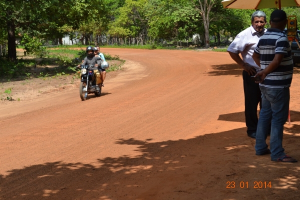 Técnicos começam a fazer a topografia da PI 331 para iniciar obra de asfaltamento - Imagem 3