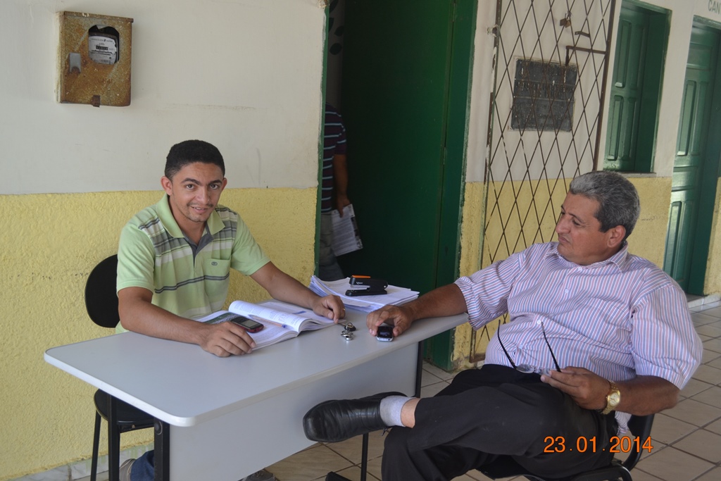 Prefeito Zé Resende acompanha equipe da SEMEC em visitas as escolas municipais 