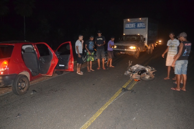Colisão deixa um morto e 3 mulheres feridas em Nossa Senhora de Nazaré