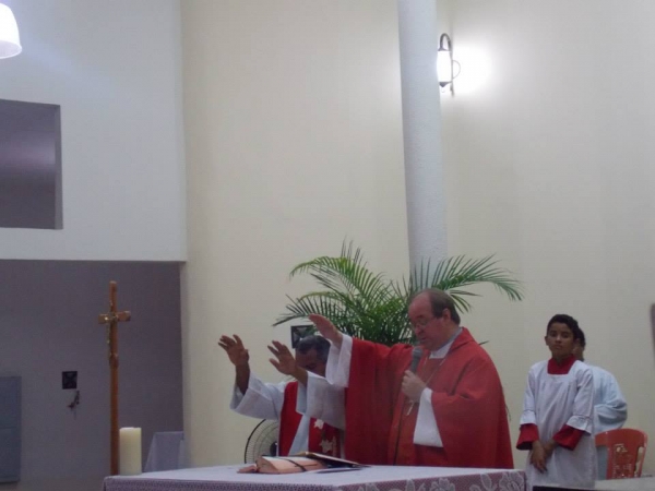 Celebração da Crisma para em Capitão de Campos. - Imagem 9
