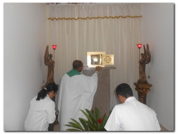 Inhuma recebe com alegria o Padre Damião  - Imagem 32