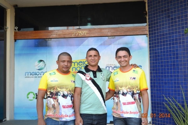 Prefeito Zé Resende e Comissão Organizadora fazem divulgação do Reisado na TV Meio Norte - Imagem 4