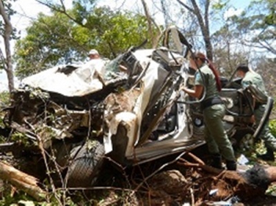 Acidente deixa vítima gravemente ferida na PI 236