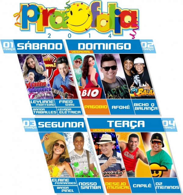 Divulgada as bandas que vão animar o carnaval de Piracuruca. Confira! - Imagem 1