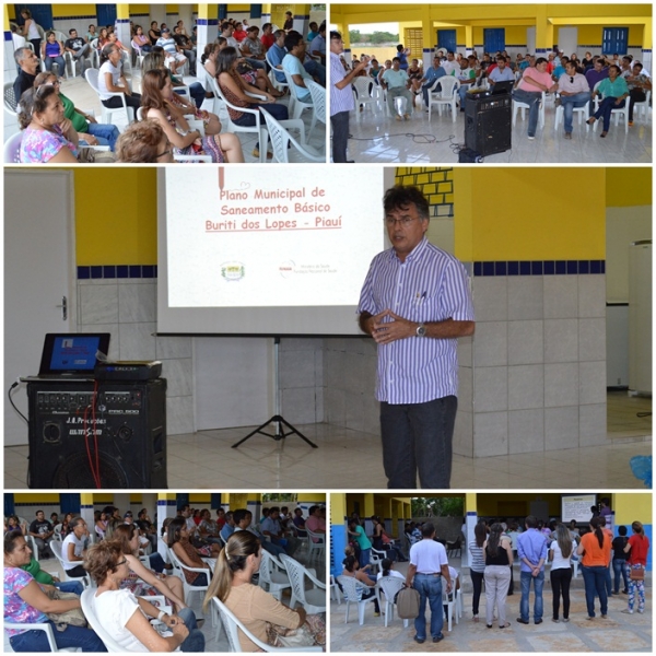 Prefeitura realiza mais uma plenária para elaboração do Plano Municipal de Saneamento Básico - Imagem 1