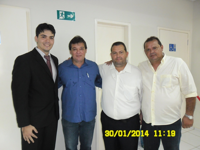 Gustavo Medeiros participa de inauguração de sede do MP em União