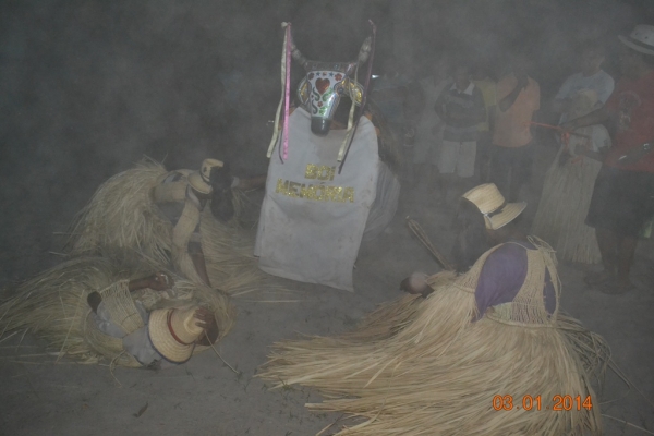 Grupo de Reisado do Boi Memória faz peregrinação no bairro Mato Seco. - Imagem 14