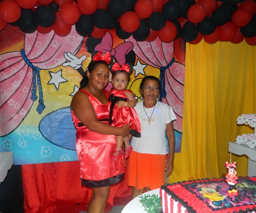 O aniversário de um ano de Evellyn Vitória - Imagem 1