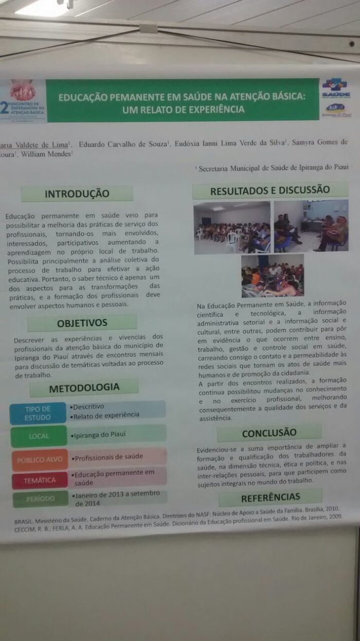 Secretária Municipal de Saúde participa do II Encontro de Enfermagem Na Atenção Básica - Imagem 19