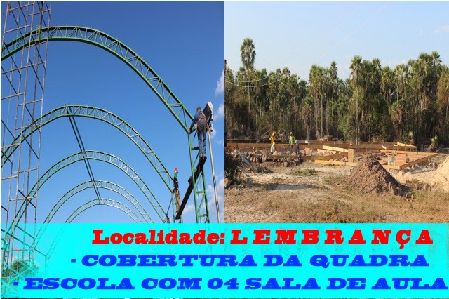 Prefeita Dra. Salete Rego esta aplicando mais de R$ 4 milhões de reais em construção de escolas e ginásios poliesportivos no município. - Imagem 3