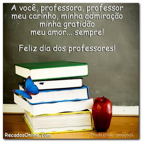 Feliz dia do Professor! - Imagem 1