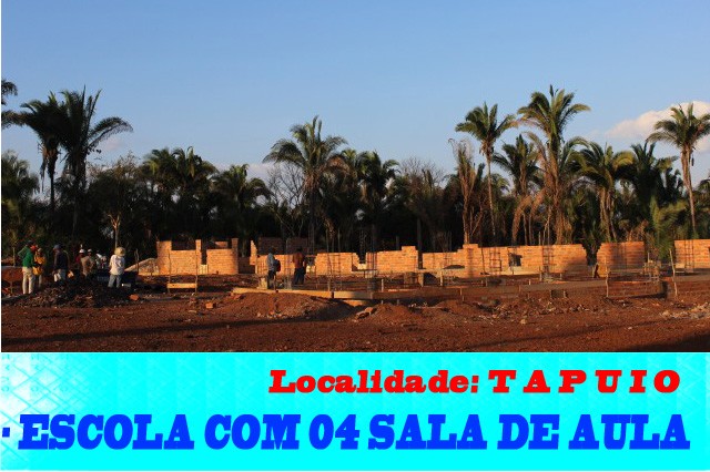 Prefeita Dra. Salete Rego esta aplicando mais de R$ 4 milhões de reais em construção de escolas e ginásios poliesportivos no município. - Imagem 1