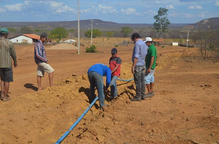 Água para todos: Prefeitura entrega água encanada para 7 famílias da comunidade Mãe D’água. - Imagem 1