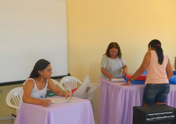 Justiça Eleitoral fez a entrega de material de trabalho para presidentes de secoes do Municipio de Brasileira - Imagem 3