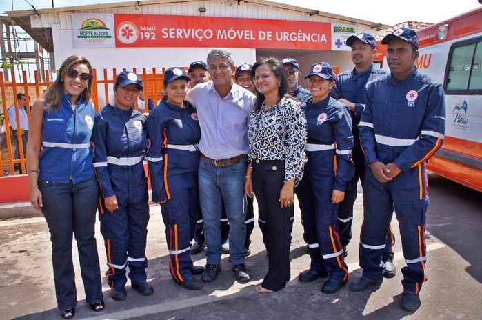 Prefeito de Monte Alegre inaugura base da SAMU - Imagem 4