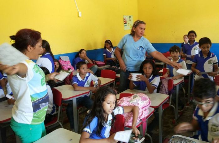 Estudantes da rede municipal de Buriti dos Lopes recebem orientações sobre hanseníase e verminoses - Imagem 2