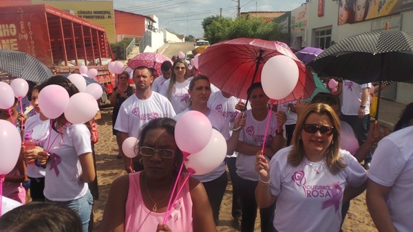 Caminhada marca Outubro Rosa em Pimenteiras. Veja as fotos  - Imagem 12