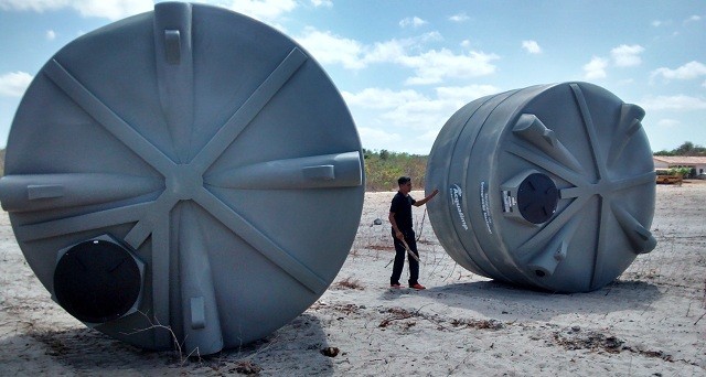 Cisternas do Programa Água para Todos começam a chegar a Buriti dos Lopes - Imagem 2