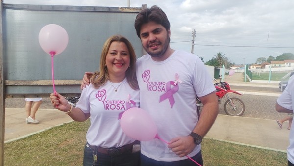 Caminhada marca Outubro Rosa em Pimenteiras. Veja as fotos  - Imagem 2