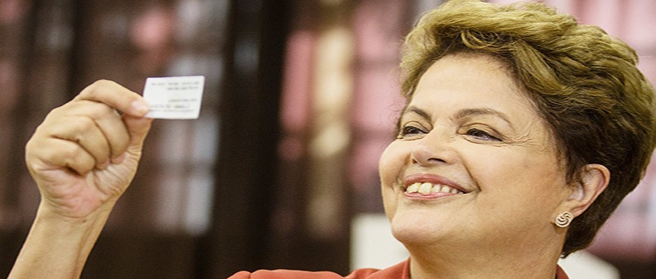 Dilma reeleita. Veja os numeros computados nas urnas da cidade de Brasileira