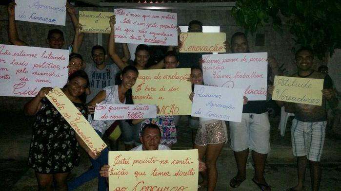 Grupo faz manifestação dentro da Câmara de Vereadores em Francisco Ayres - Imagem 10