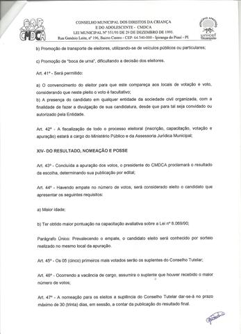  CMDCA Publica Edital de Eleição Suplementar Para Conselheiro Tutelar - Imagem 9