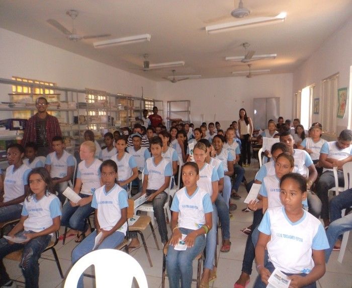 Visita técnica da equipe do PMSB à Escola Municipal Teresa Soares Feitosa - Imagem 2