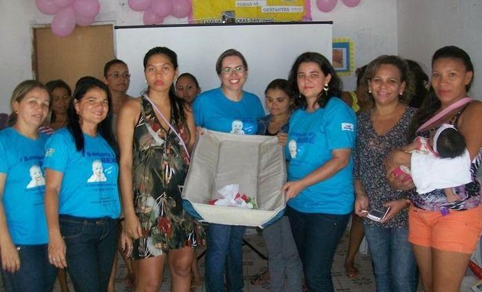 Gestantes participam de palestra no CRAS - Imagem 1