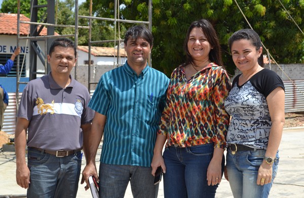 Prefeita visita obra em andamento na sede do município de Brasileira - Imagem 4