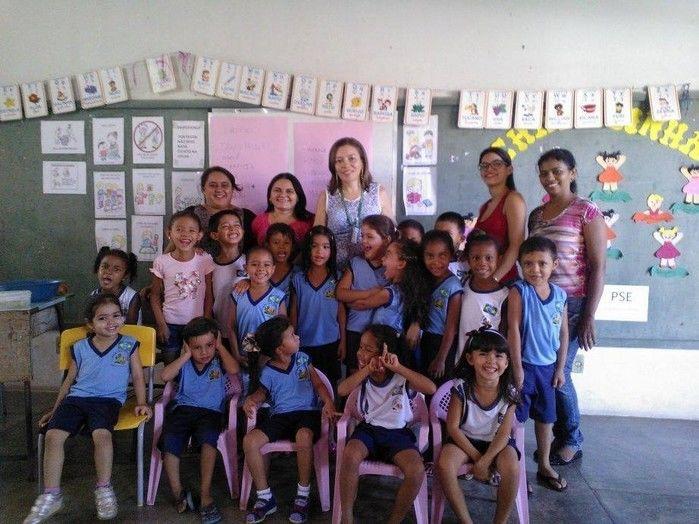 Nutricionista do NASF realiza atividade com alunos da escola pública Jardim de Infância Nossa Sra de Fátima - Imagem 5