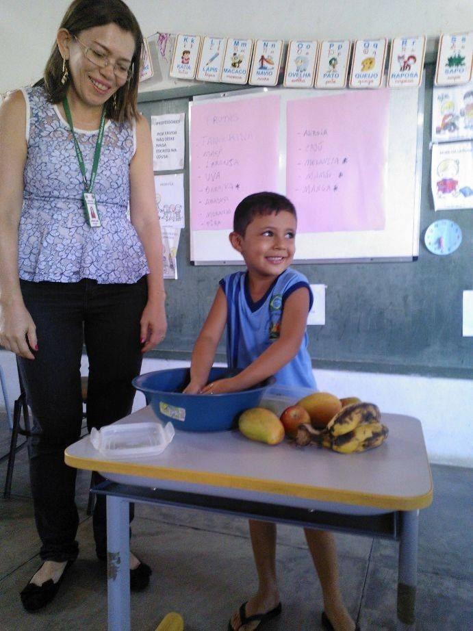 Nutricionista do NASF realiza atividade com alunos da escola pública Jardim de Infância Nossa Sra de Fátima - Imagem 23